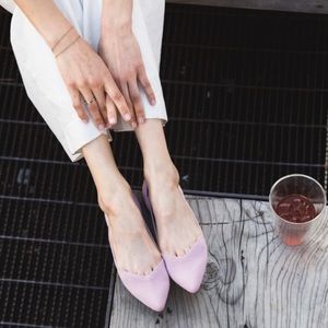 Rothys Pedal Pink Points